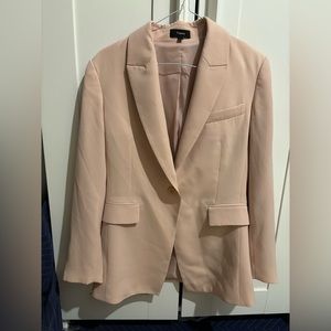 Theory blazer light pink